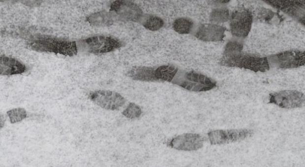 Traditi dalle impronte sulla neve in manette due ladri di rame