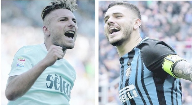Champions, la finale del gol tra Immobile e Icardi