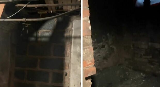 Si rompe un tubo nel seminterrato e scoprono una "stanza degli orrori" nella loro casa: «Non l'avevamo vista» VIDEO