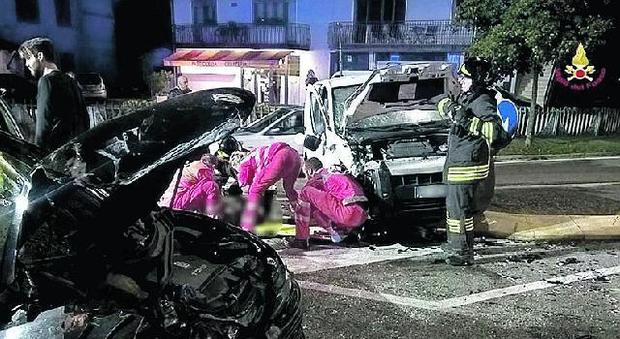 Notte di schianti: altri 6 feriti tra Treviso e Pieve di Soligo
