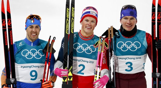 Pyeongchang, sci di fondo: Pellegrino vince la medaglia d'argento
