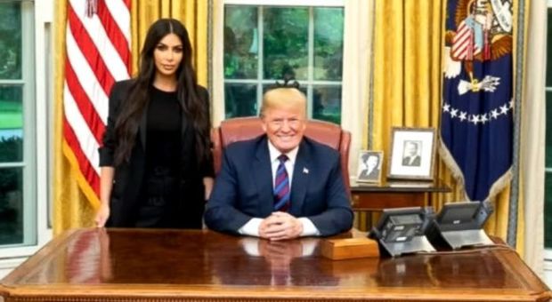 Kim Kardashian e Donald Trump
