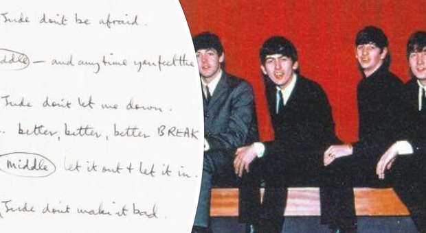 Beatles, il manoscritto vale una fortuna: battuto all'asta per 910mila dollari