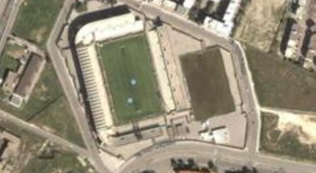 Lo stadio Iacovone di Taranto