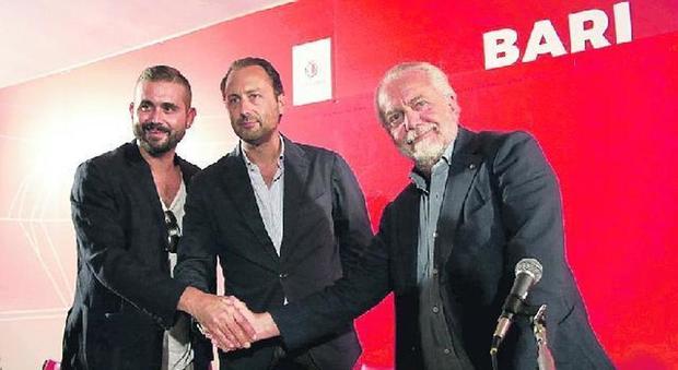 Famiglia De Laurentiis al completo: «Così porteremo il Bari in serie A»
