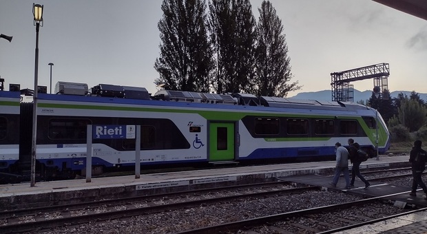 Il treno "Blues" a Rieti