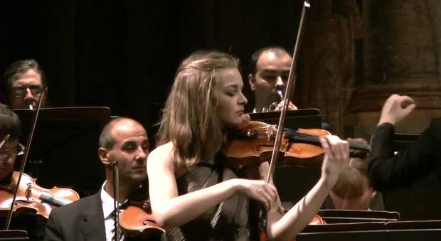 La violinista Laura Marzadori