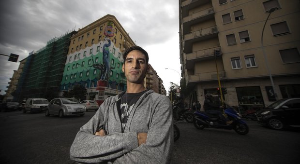 Roma, a Ostiense il murales antismog più grande d'Europa: assorbe le sostanze nocive prodotte delle auto