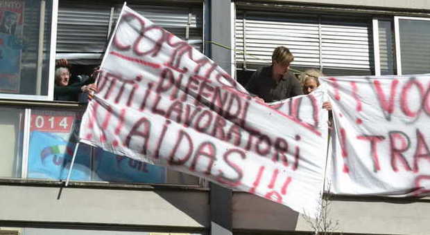 Vertenza Aidas, sciopero della fame al via catena di solidarietà per le operatrici