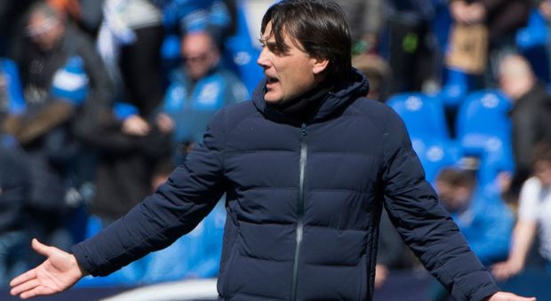 Montella: «Grande Napoli ma la logica dice Juventus. Allenare la Nazionale un sogno ora lontano»