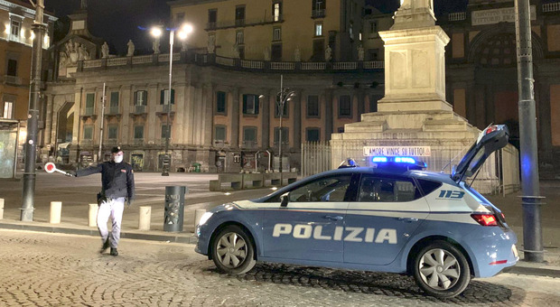 La Polizia di Stato in azione a Napoli