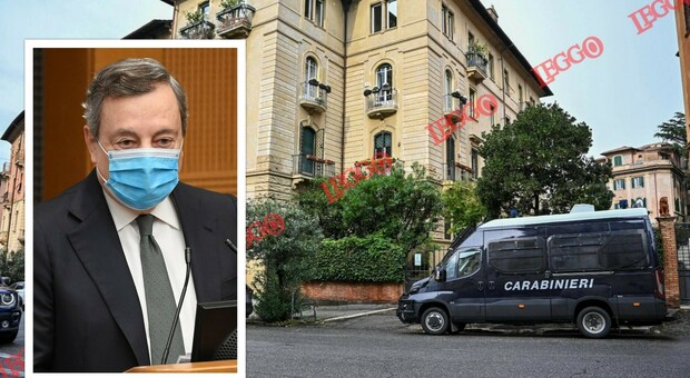 Allerta per Mario Draghi, potenziata la sua protezione: più blindati a Palazzo Chigi e sotto casa