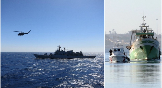 Libia, la motovedetta e gli spari al peschereccio italiano: «Ci hanno bersagliato con raffiche di Kalasnikov»