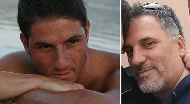 Le due vittime Simone Comparelli e Vincenzo Del Vecchio
