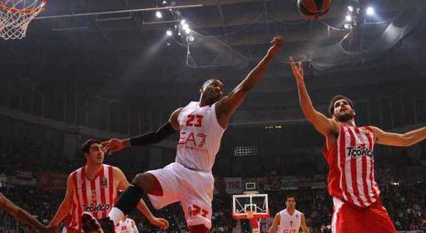 Langford contro l'Olympiacos