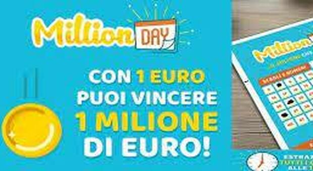 Million Day, estrazione numeri vincenti oggi 22 maggio 2021