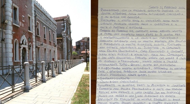 Lettera dei detenuti nel carcere di Venezia
