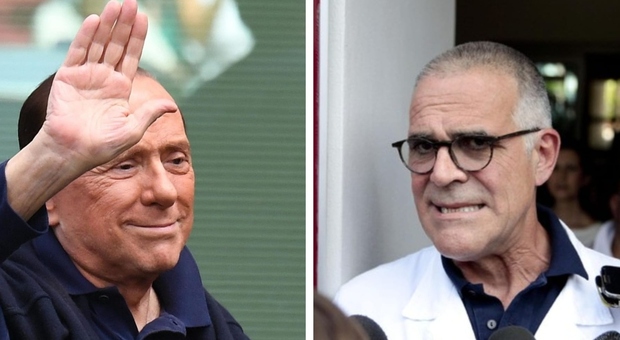 Silvio Berlusconi e Alberto Zangrillo
