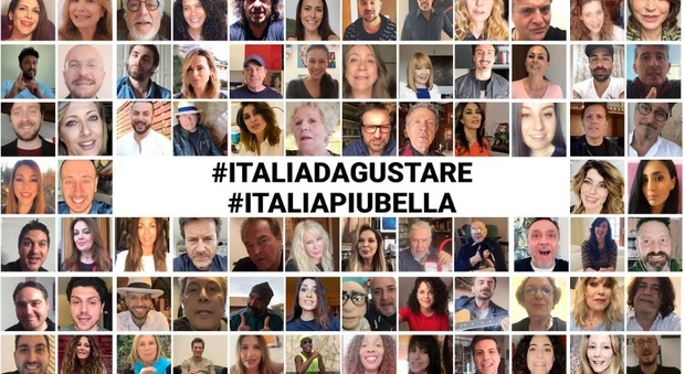 #Italiapiubella: da Al Bano a Pieraccioni, cento artisti pronti a difendere il made in Italy