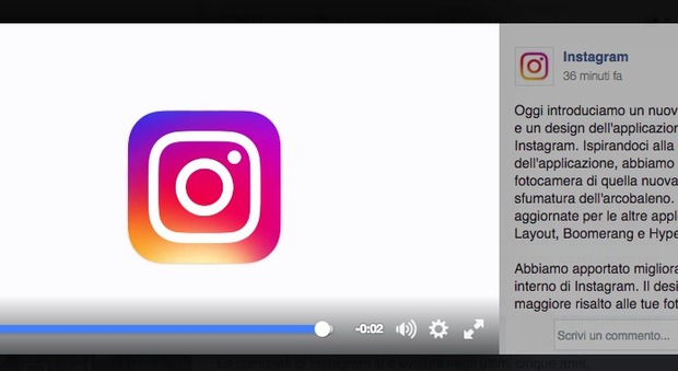 Instagram (e i suoi fratelli) cambiano: nuova interfaccia e logo "arcobaleno"