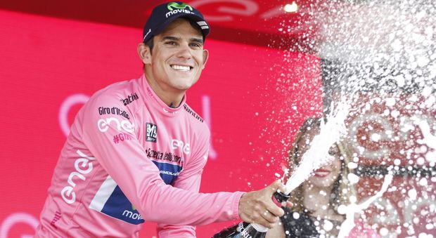 Giro d'Italia, Amador: «La rosa è mia ma vorrei darla al mio capitano Valverde»