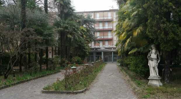 lo storico hotel Villa Piave