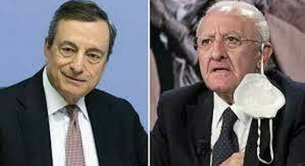 «Servizi uguali per il Sud», ma De Luca attacca Draghi