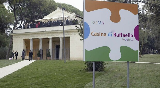 Casina di Raffaello a Villa Borghese