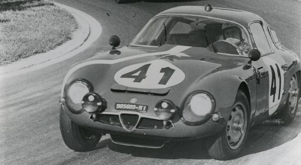 l’Alfa Romeo Giulia TZ, di cui sono stati costruiti 121 esemplari