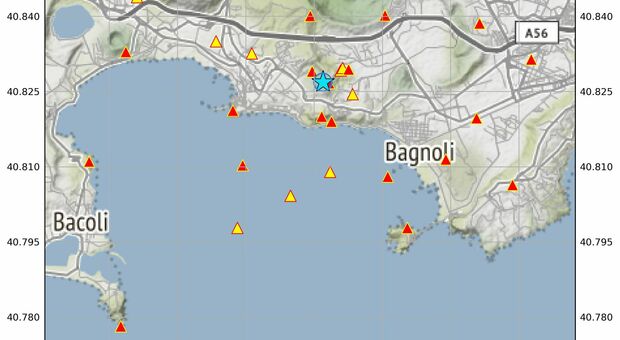 Terremoto ai Campi Flegrei vicino all'epicentro della Solfatara: scossa 3.6 avvertita in tutta l'aera