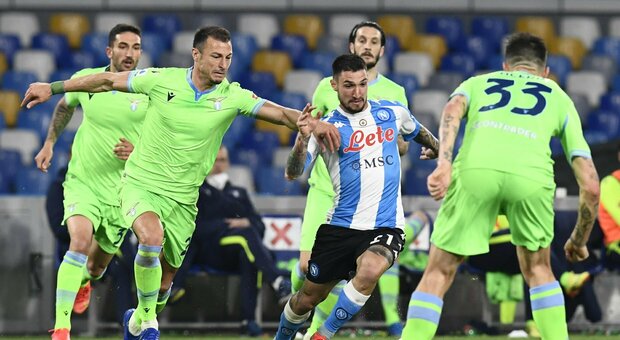 Napoli-Lazio, che grinta Fabian: Politano è scatenato sulla fascia