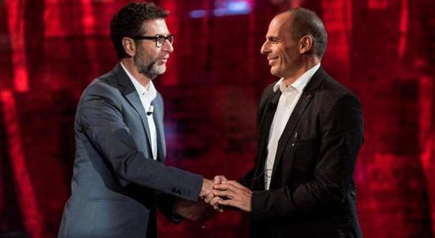 Varoufakis da Fazio: Endemol si difende, ma ​la Rai blocca il compenso all'ex ministro greco