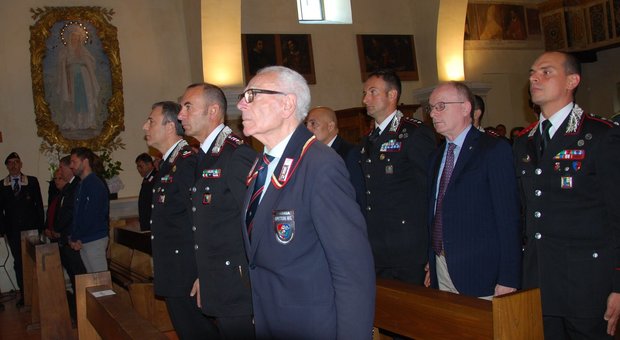 I carabinieri ricordano il sacrificio del maresciallo Andrea Angelucci morto nell'adempimento del dovere