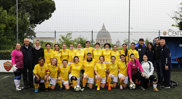 A Civita Castellana il calcio femminile inaugura il nuovo campo di calciotto