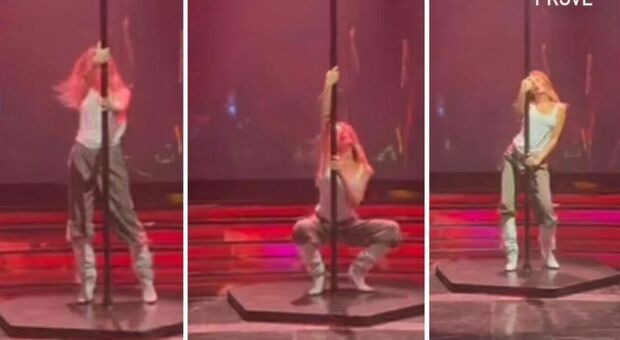 Alessia Marcuzzi, il video della pole dance scatena i fan: il dettaglio di Boomerissima svelato in anteprima