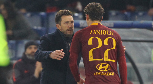 Roma, Di Francesco: «A Zaniolo basta la maglia 22. Non gli mettete pressioni»