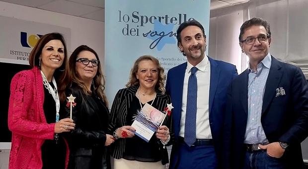 Fiorangela Giugliano, Daniela Barberio, Carla Sabatini, Ruggero Saponara e Michelino De Laurentiis
