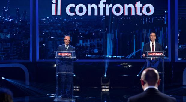 Sala-Parisi, confronto al vetriolo tra i due candidati in diretta su Sky