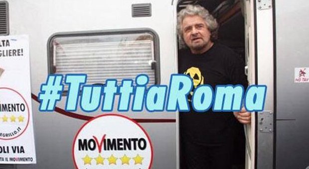 Beppe Grillo invita il popolo del M5S a protestare a Roma