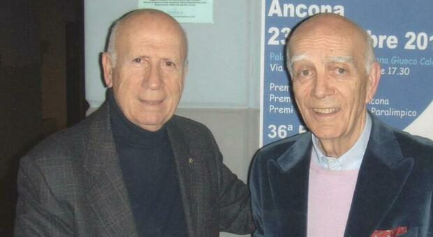 Gabriele Fradeani a sinistra con Giorgio Galeazzi