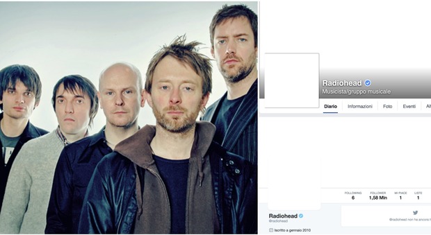 I Radiohead scomparsi dal web, è mistero