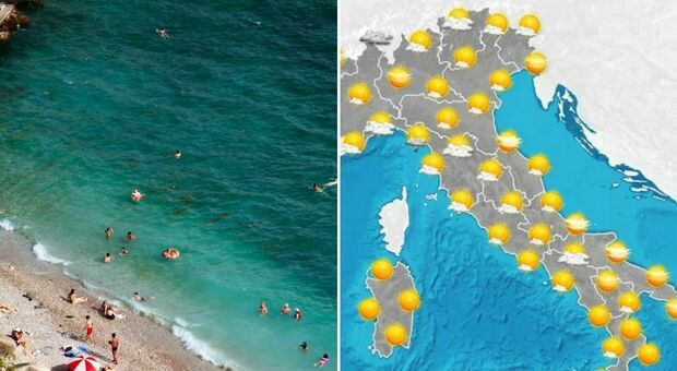 Caldo, con agosto arriva il calo delle temperature: ecco l'estate mediterranea. Le previsioni del weekend