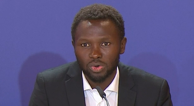 L'attivista ivoriano Mamadou Kouassi