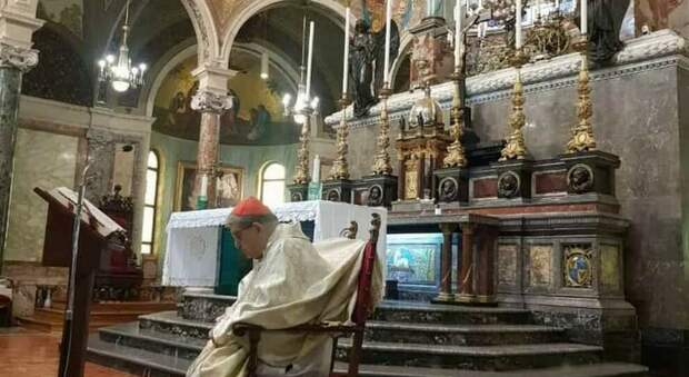 Napoli, il cardinale emerito Sepe ringrazia la Madonna di Pompei per la guarigione dal Covid