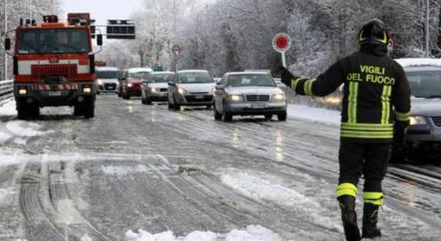 Maltempo, allerta della Protezione civile: «Neve sul Lazio nelle prossime ore»