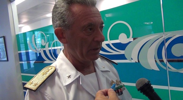 l'ammiraglio Giovanni Pettorino