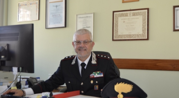 Terni, il maggiore Enrico Salotti va in pensione dopo anni di servizio ad Amelia e San Gemini