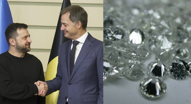 Belgio, stop alla vendita dei diamanti russi. Il premier De Croo: «Basta finanziare la guerra»