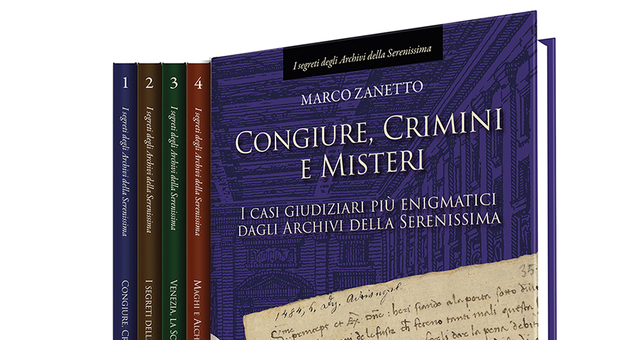 La collana "I segreti degli Archivi della Serenissima" della Biblioteca del Gazzettino