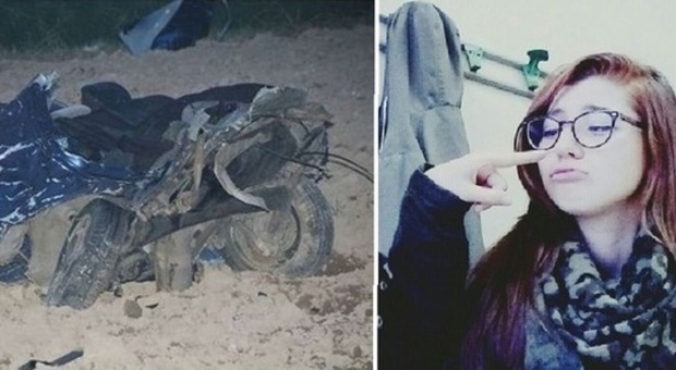 Agnese Garatti, 16 anni e l'auto distrutta